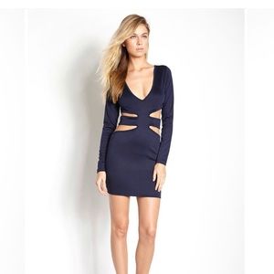 NWT Rebdolls cut out mini dress